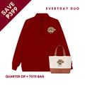 EVERYDAY DUO🌞 (Quarter Zip + Tote Bag)