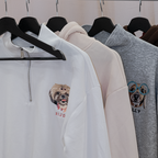 Embroidered Full Pet Portrait Quarter Zip